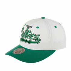 Бейсболка Mitchell & Ness, размер 0, зеленый/белый