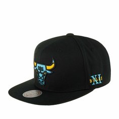 Бейсболка Mitchell & Ness, размер 0, черный