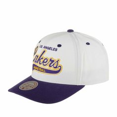 Бейсболка Mitchell & Ness, размер 0, фиолетовый/белый