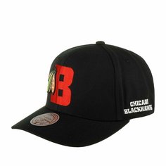 Бейсболка Mitchell & Ness, размер 0, черный