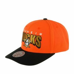 Бейсболка Mitchell & Ness, размер 0, оранжевый/черный
