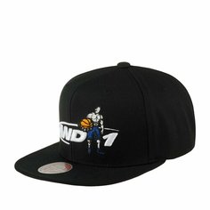 Бейсболка Mitchell & Ness, размер 0, черный
