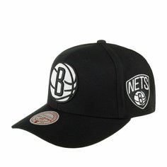 Бейсболка Mitchell & Ness, размер 0, черный