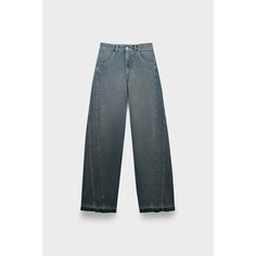 Джинсы клеш Andrea Yaaqov wide pants blue denim, размер 26, cиний
