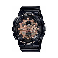 Наручные часы CASIO, черный, золотой