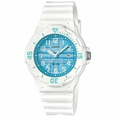 Наручные часы CASIO, белый, голубой
