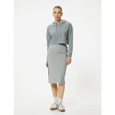 Юбка KOTON, размер S, серый