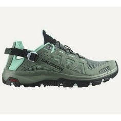 Кроссовки Salomon TECHAMPHIBIAN 5 W, размер RU 39 UK 6.5 US 8, зеленый