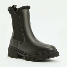 Ботинки челси Tamaris, размер 38, черный