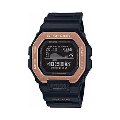 Наручные часы CASIO, черный, золотой