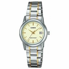 Наручные часы CASIO, золотой, серебряный