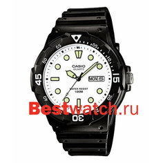 Наручные часы CASIO, белый, черный
