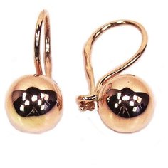 Серьги The Jeweller, красное золото, 585 проба, , золотистый