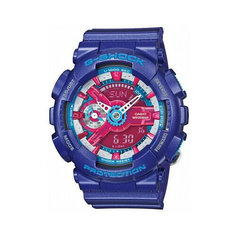 Наручные часы CASIO, синий, красный
