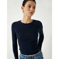 Джемпер KOTON, размер L, , синий