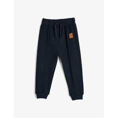 Ползунки KOTON, размер 9-12 месяцев, синий