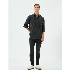 Джинсы KOTON, размер 30 30, black