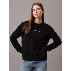Свитшот Calvin Klein Jeans, размер L, , черный