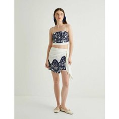 Юбка KOTON, размер 36, синий