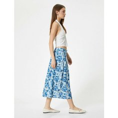 Юбка KOTON, размер 36, синий