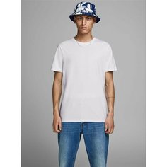 Футболка Jack & Jones PLAIN CREW NECK, размер L, белый