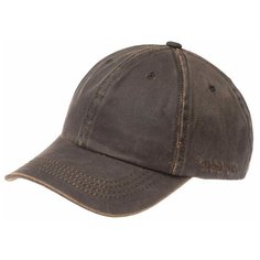 Бейсболка STETSON, размер 59, коричневый