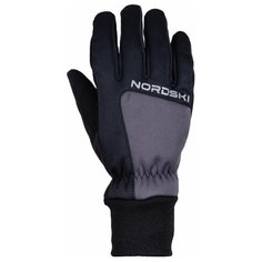 Перчатки Nordski, размер L, черный/серый