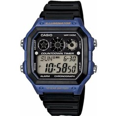 Наручные часы CASIO Collection, черно-синий