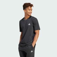 Футболка adidas Seasonal Essentials, размер XL, black melange