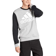 Свитшот adidas, размер LT, , серый