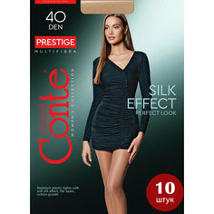 Колготки Conte Prestige, 40 den, 10 шт., размер 3, nero