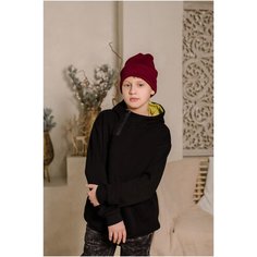 Шапка бини Melixo, размер 49-55, красный