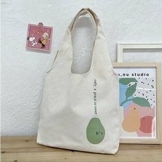 Сумка шоппер Croco Gifts, фактура гладкая, белый2