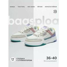 Кеды BAASPLOA, размер 36, сиреневый