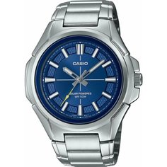 Наручные часы CASIO Collection, серебристый синий