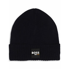 Шапка BOSS, размер 54, синий
