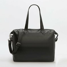 Сумка дорожная TENDANCE, 17х35х55 см, черный