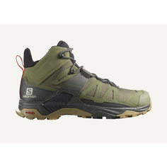 Ботинки Salomon X ULTRA 4 MID GTX, размер RU 45 UK 11.5 US 12, зеленый