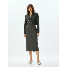 Юбка KOTON, размер 40, серый