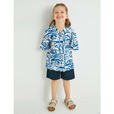 Рубашка KOTON, размер 5-6 лет, бежевый