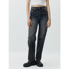 Джинсы Sela 403 Straight Fit, размер M INT, темно-серый деним
