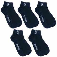 Носки RuSocks Базовая коллекция, 5 пар, размер 24, , темно-синий