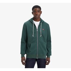 Олимпийка Levis THE ORIGINAL HM ZIP UP, размер S, , dark green Levis®