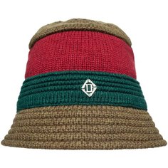 Панама Children of the Discordance, размер OneSize, коричневый, красный, зеленый