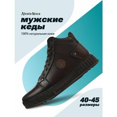 Ботинки Alessio Nesca, размер 40, коричневый