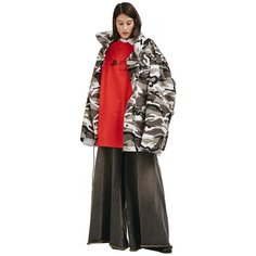 Парка BALENCIAGA, размер S, серый