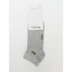 Носки LACOSTE, размер 41/45, серый