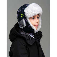 Шапка playToday, размер 56, черный