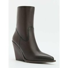 Полусапоги TENDANCE, полнота C, размер 41, темно-коричневый