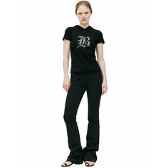 Футболка Blumarine, размер S, черный
